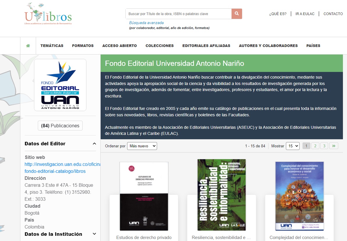 editorialUAN Ulibros